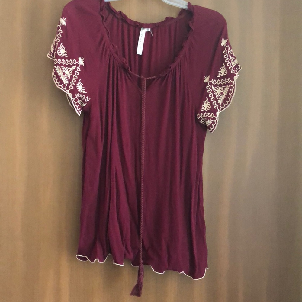 Plum Andrée top